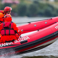 Boat Adventure Vesta V-550 Red on Water