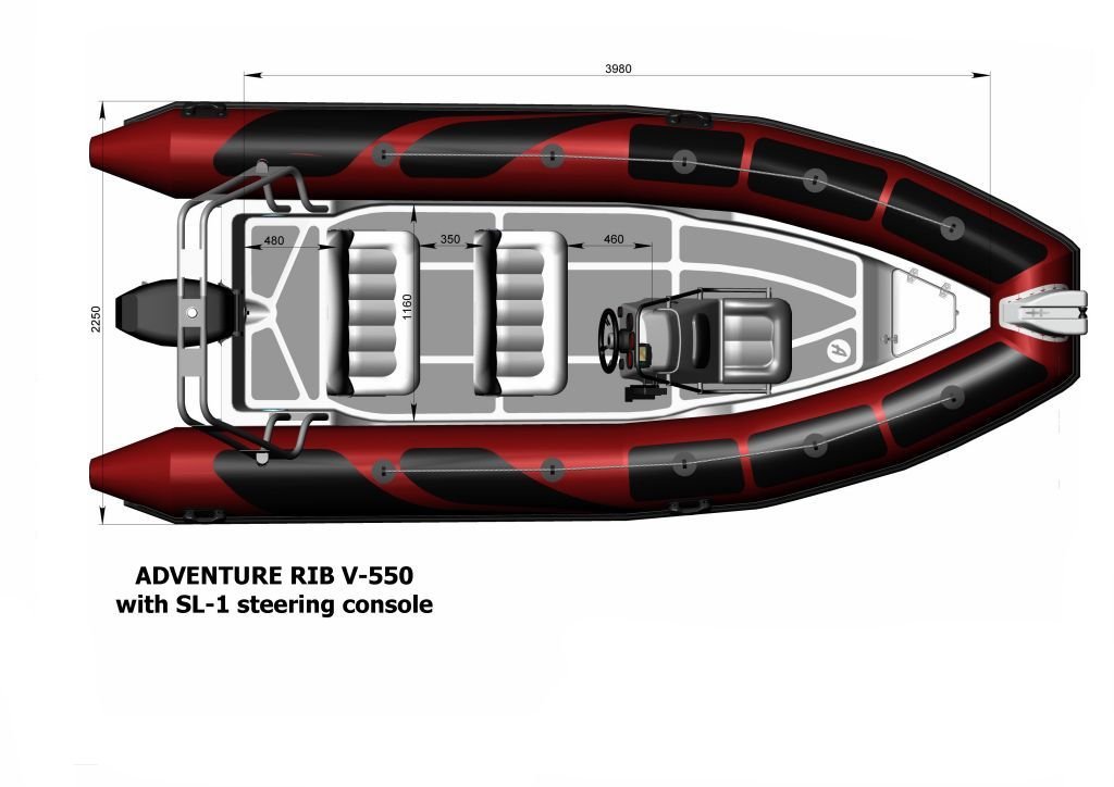 Boat Adventure Vesta V-550 SL-1 Top