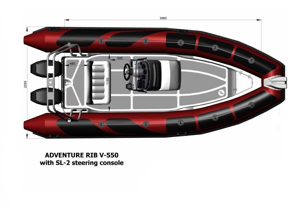Boat Adventure Vesta V-550 SL-2 Top