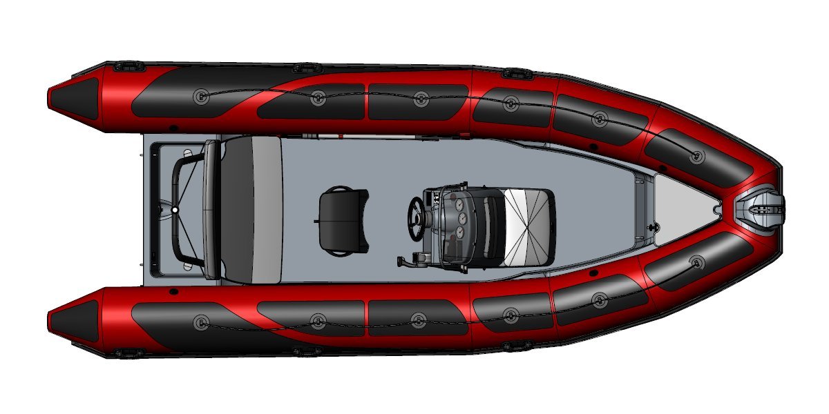 Boat Adventure Vesta V-585 3D Top