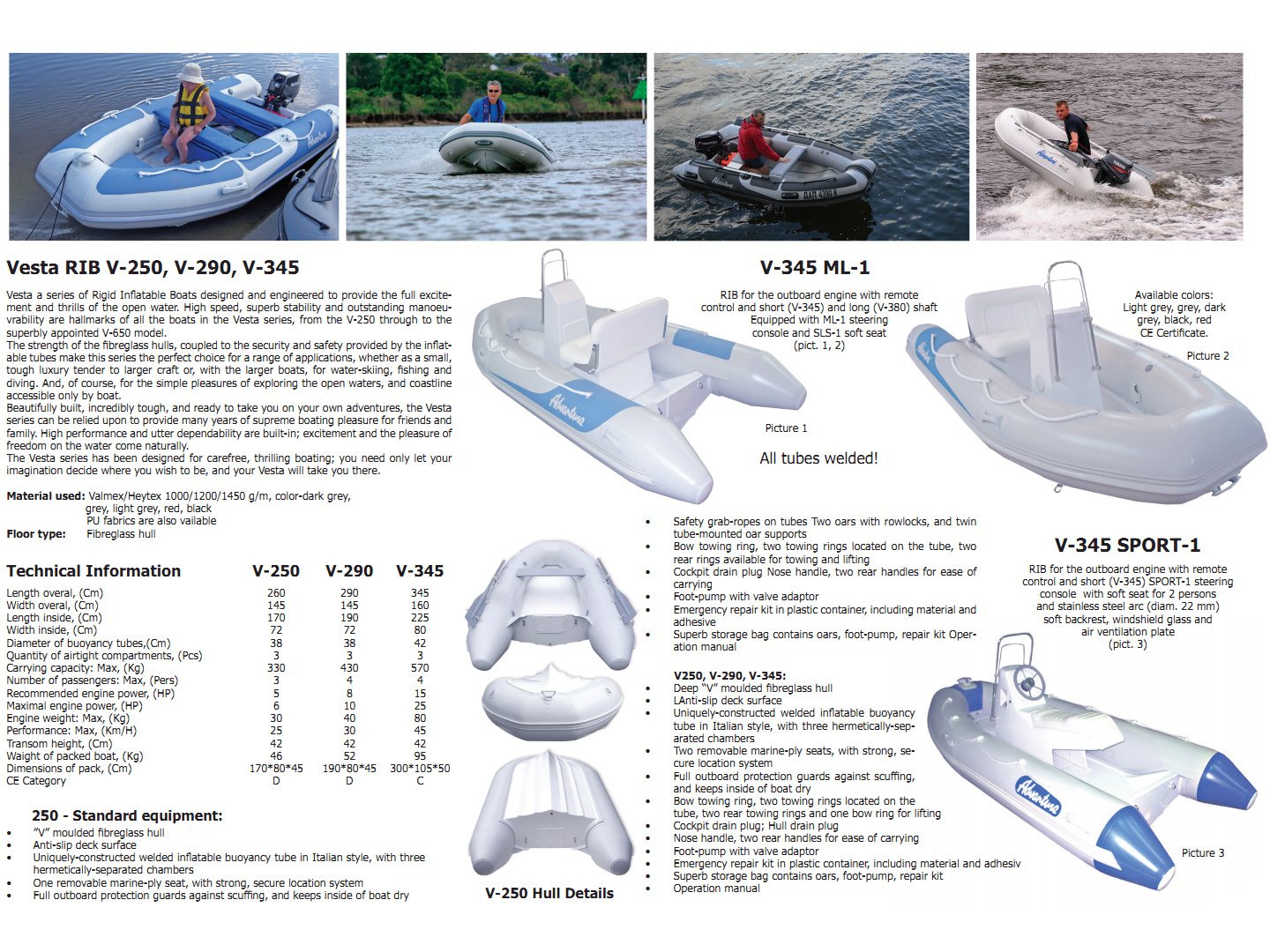 Boat Adventure Vesta 