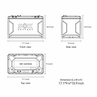 Buy Battery SOK 12V 314Ah for Sale