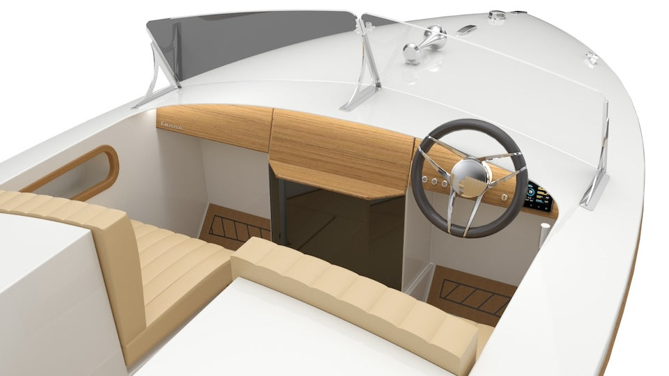 Electric Boat CANNA One Cabin