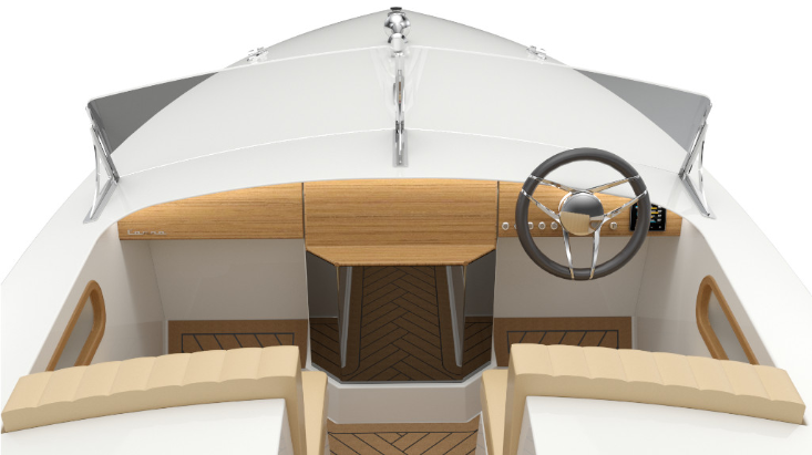 Electric Boat CANNA One Cabin