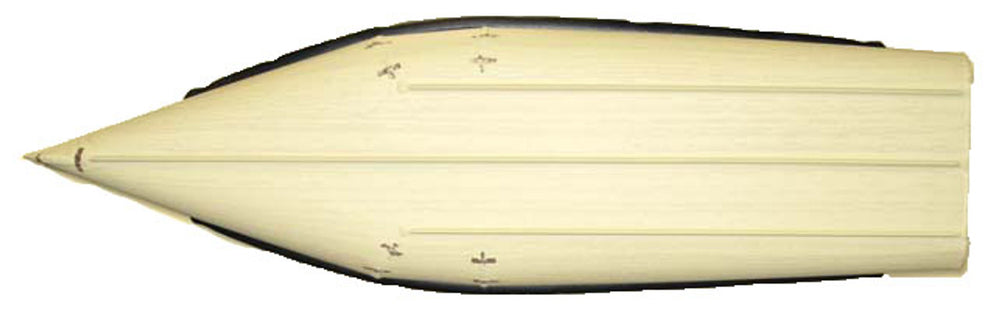 Canoe Sportspal 12' Wide Stern w/ Wood Web Seats