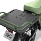 UBCO 2X2 Rear Cargo Deck in Green mounted on the eBike
