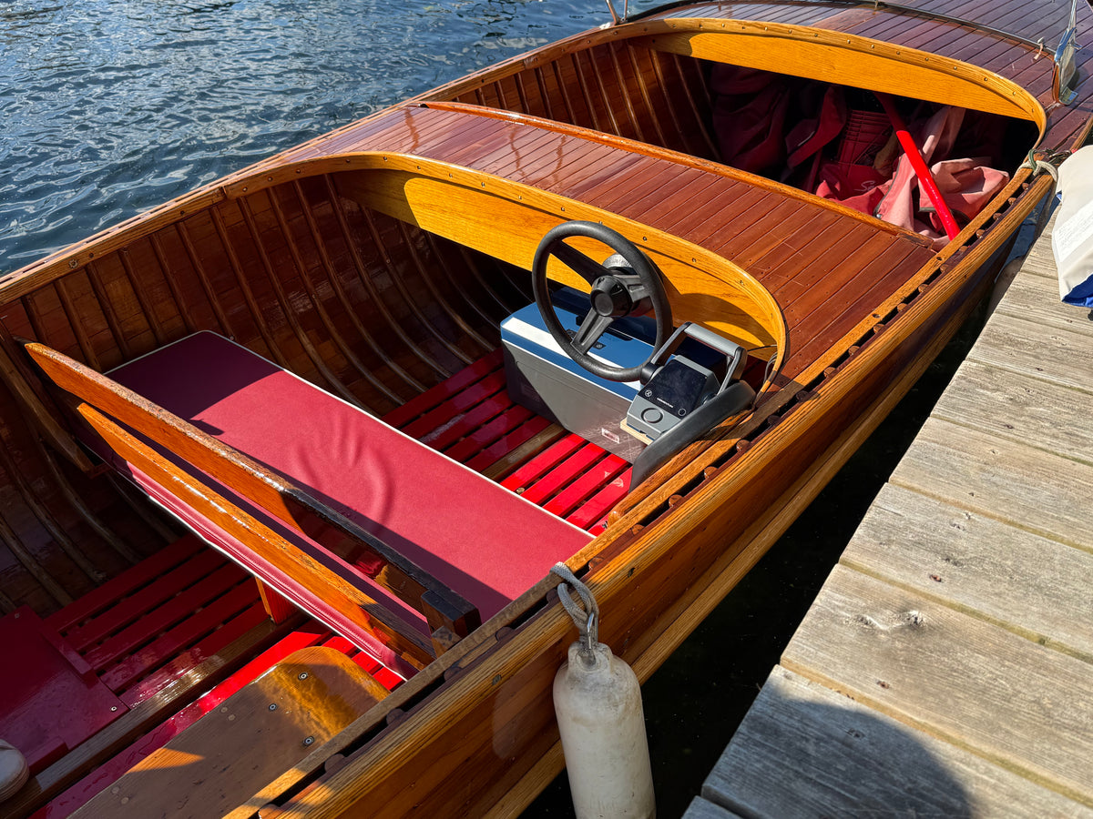 Canadian Challenger with a Momentum M10 Electric Outboard