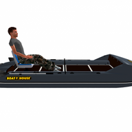 Inflatable Boat Pontoon Catamaran BoatHouse SF395
