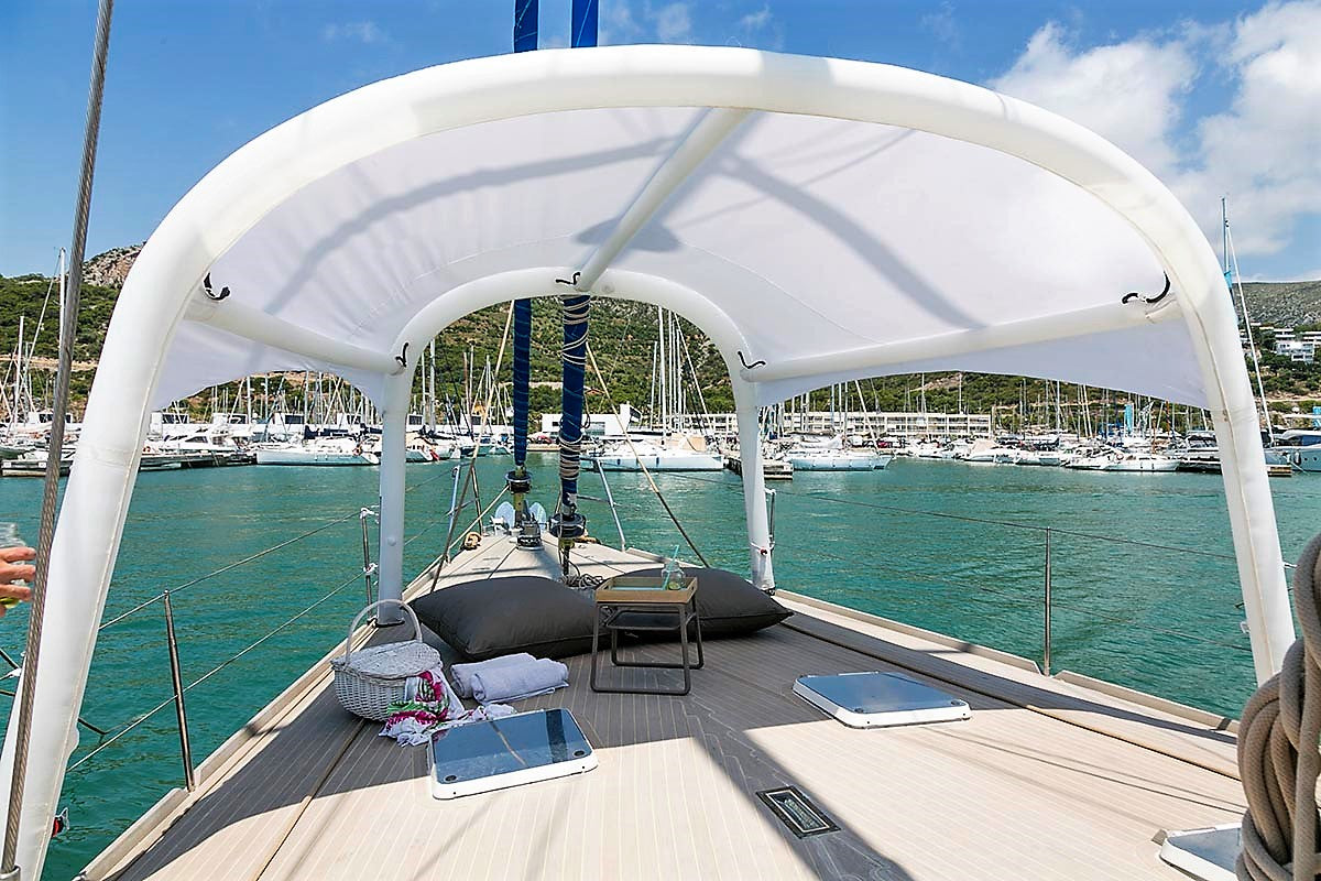 DECKTENT L with Boat