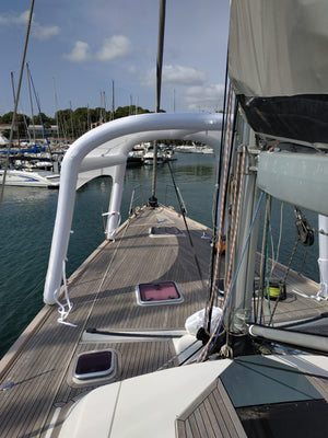 Decktent M with Boat