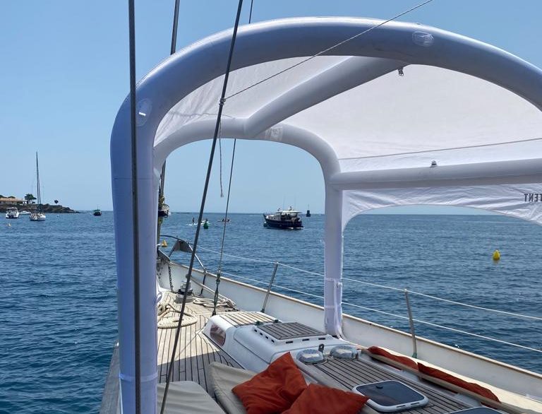 Inflatable Bimini Decktent M
