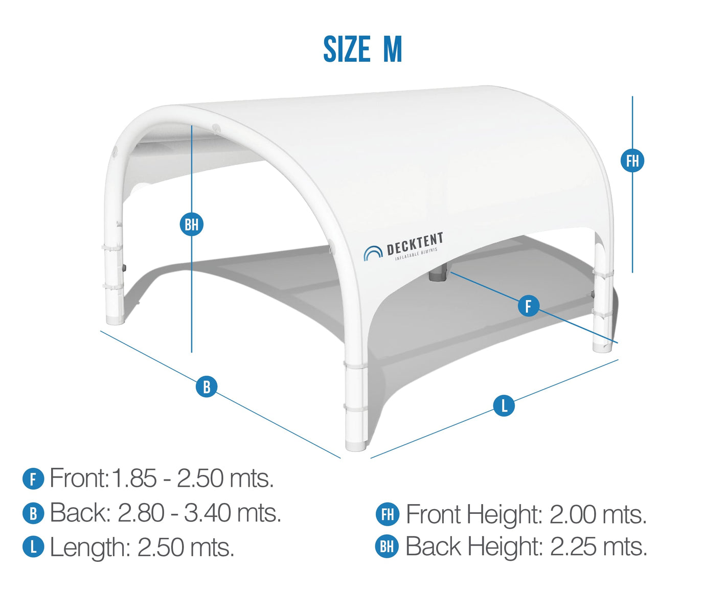 Decktent size M