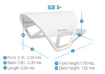 DECKTENT size S Plus