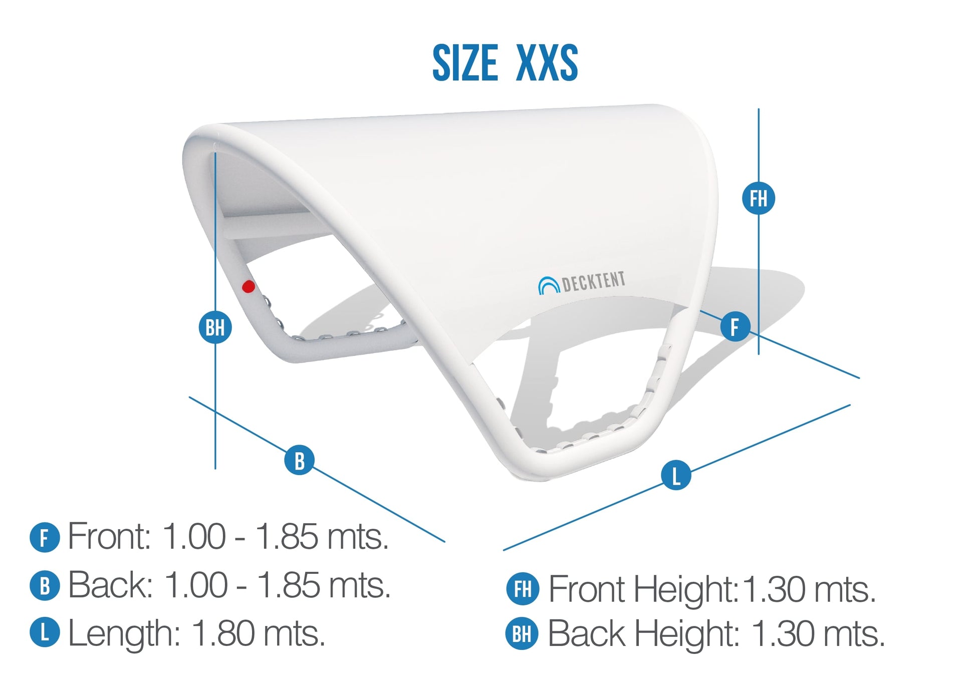 DECKTENT size XXS
