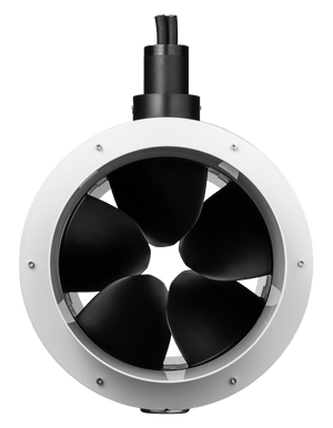 electric bow thruster tunnelset rim drive