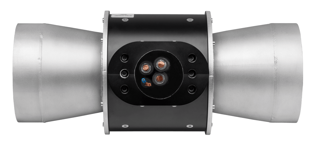 electric bow thruster tunnelset rim drive