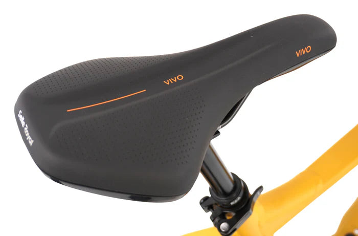 Seat of the ENVO D50 Electric Mountain Bike