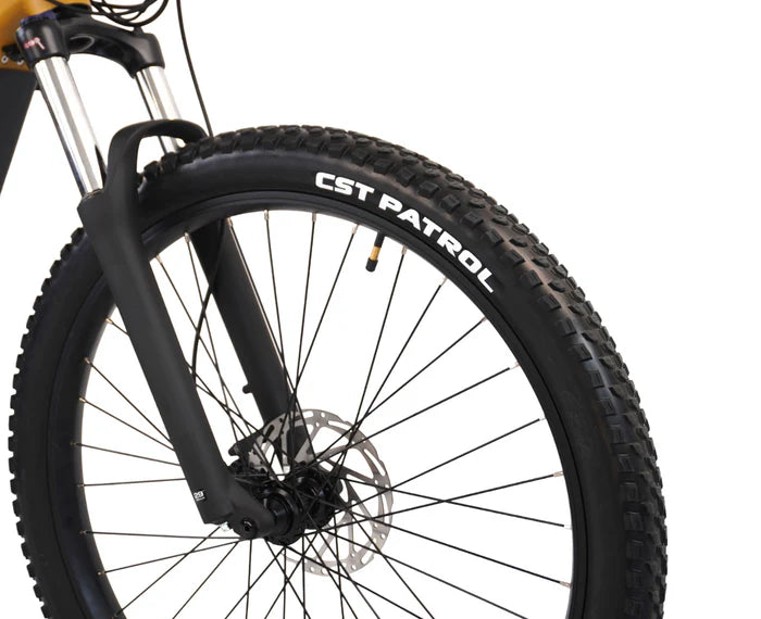Wheel of the ENVO D50 Electric Mountain Bike 
