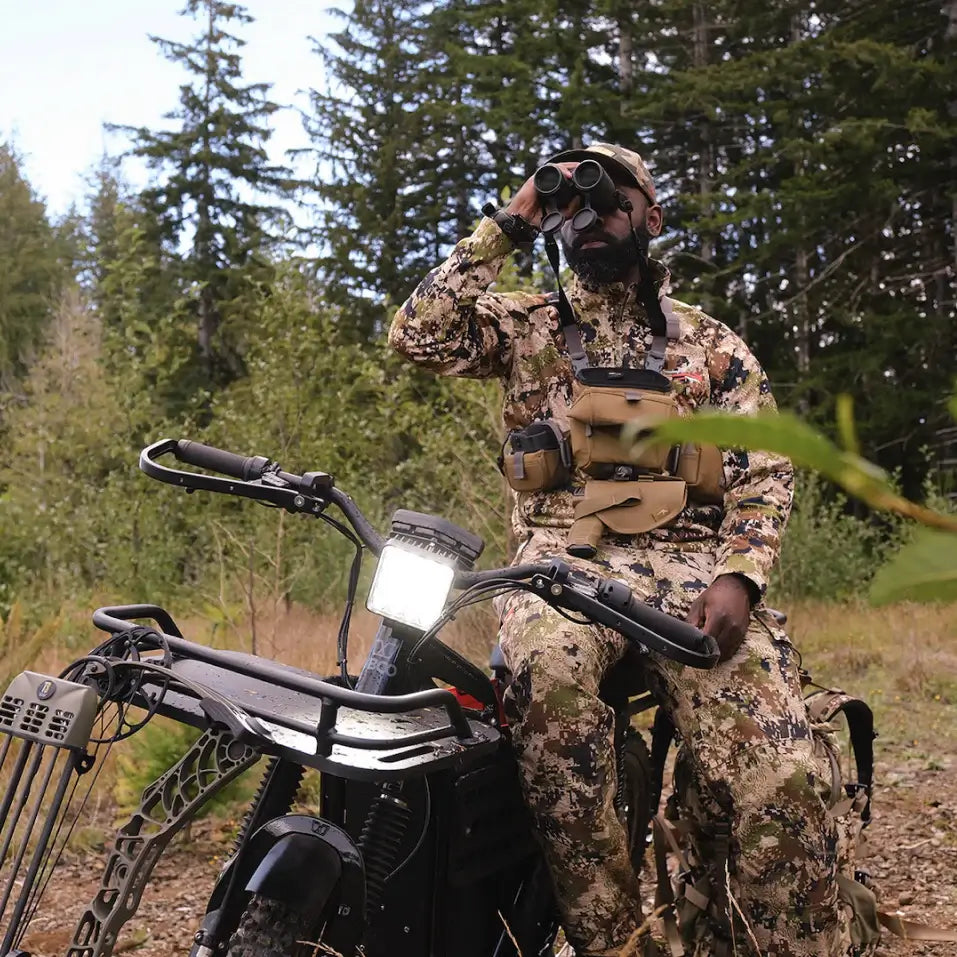 eBike UBCO Hunt Edition 2x2 in the forest