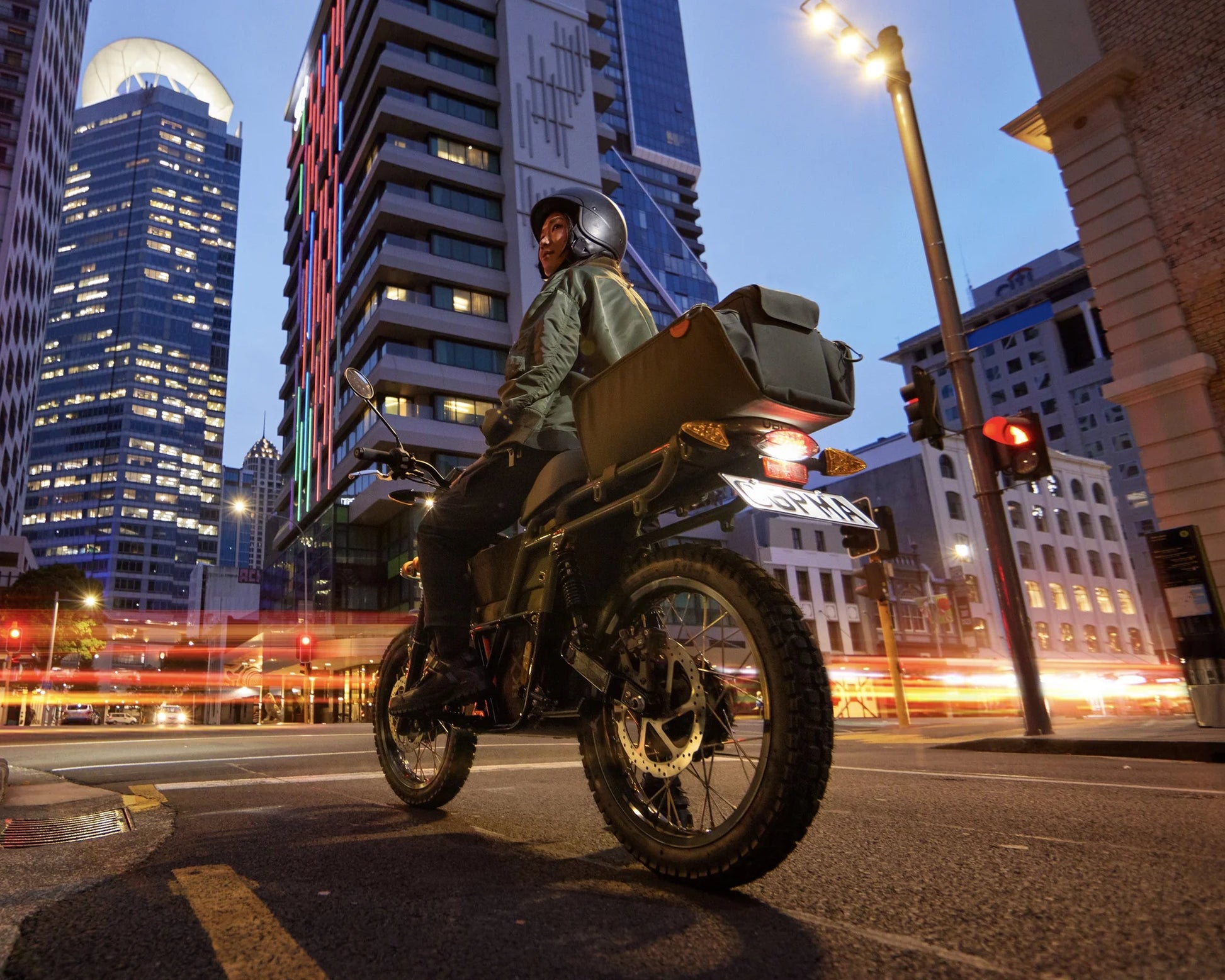 eBike UBCO Special Edition 2x2 in the city