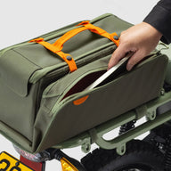 Additional storage in the rear of eBike UBCO Special Edition 2x2