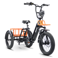 Discover the ENVO Fat Tire Electric Flex Trike at Crabzz. Stable and powerful for all terrains, with delivery across Ontario and Canada. Buy now!