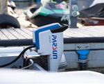 Electric outboard parsun joy 6.0 on boat