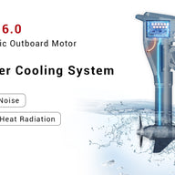 Electric outboard parsun joy 60 cooling system