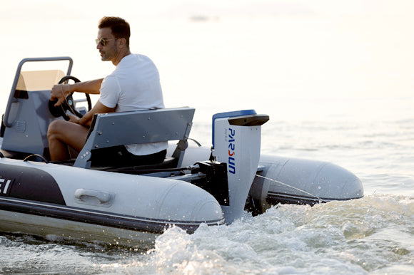 Electric outboard motor parsun joy 6.0 rib