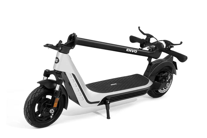 ENVO E50 Electric Scooter in a folded form