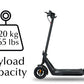 Payload capacity of the ENVO E50 Electric Scooter
