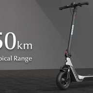 Typical range of the ENVO E50 Electric Scooter