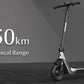 Typical range of the ENVO E50 Electric Scooter