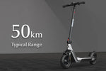 Typical range of the ENVO E50 Electric Scooter