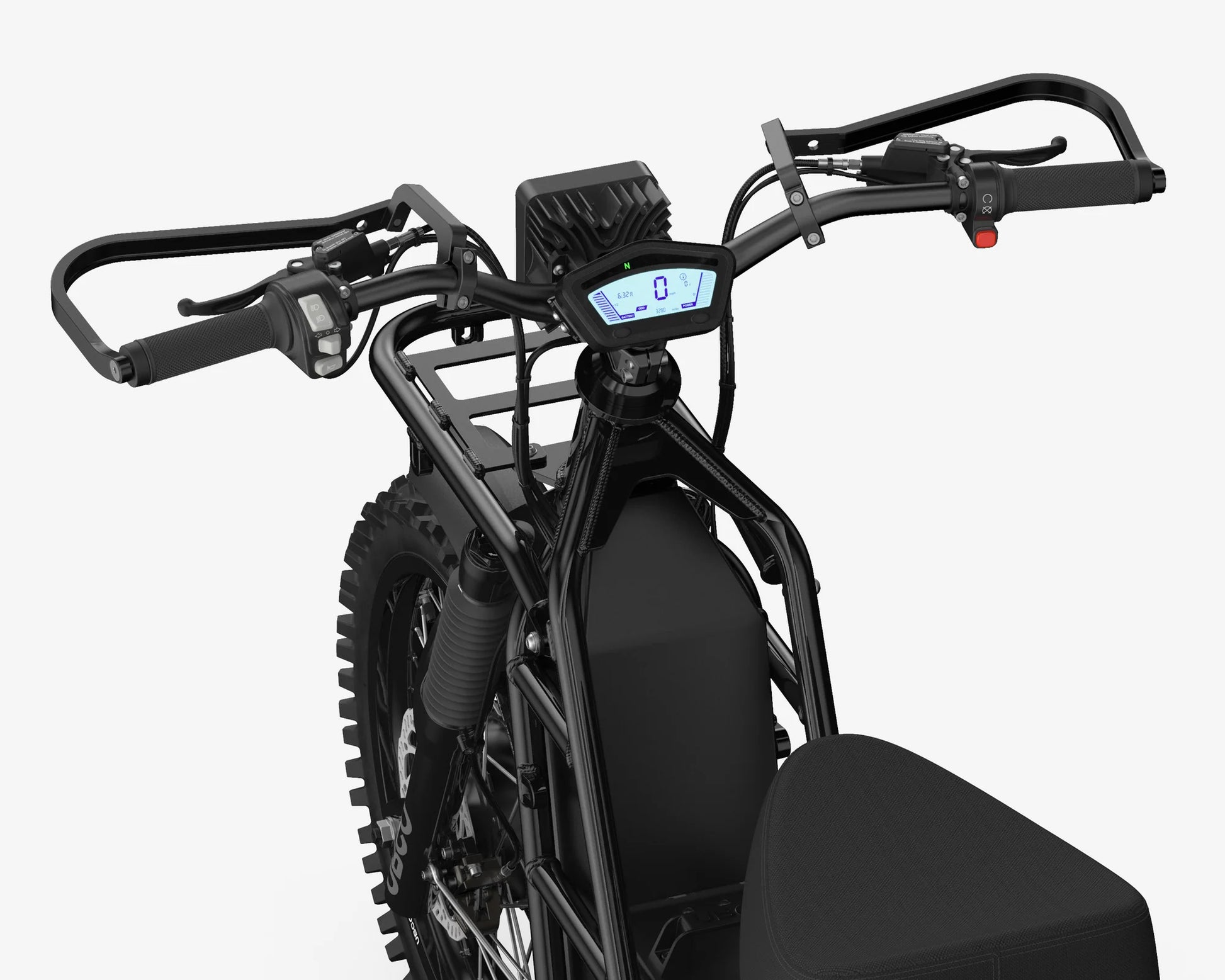 Helm of the eBike UBCO Work Bike 2x2 3.1kWh