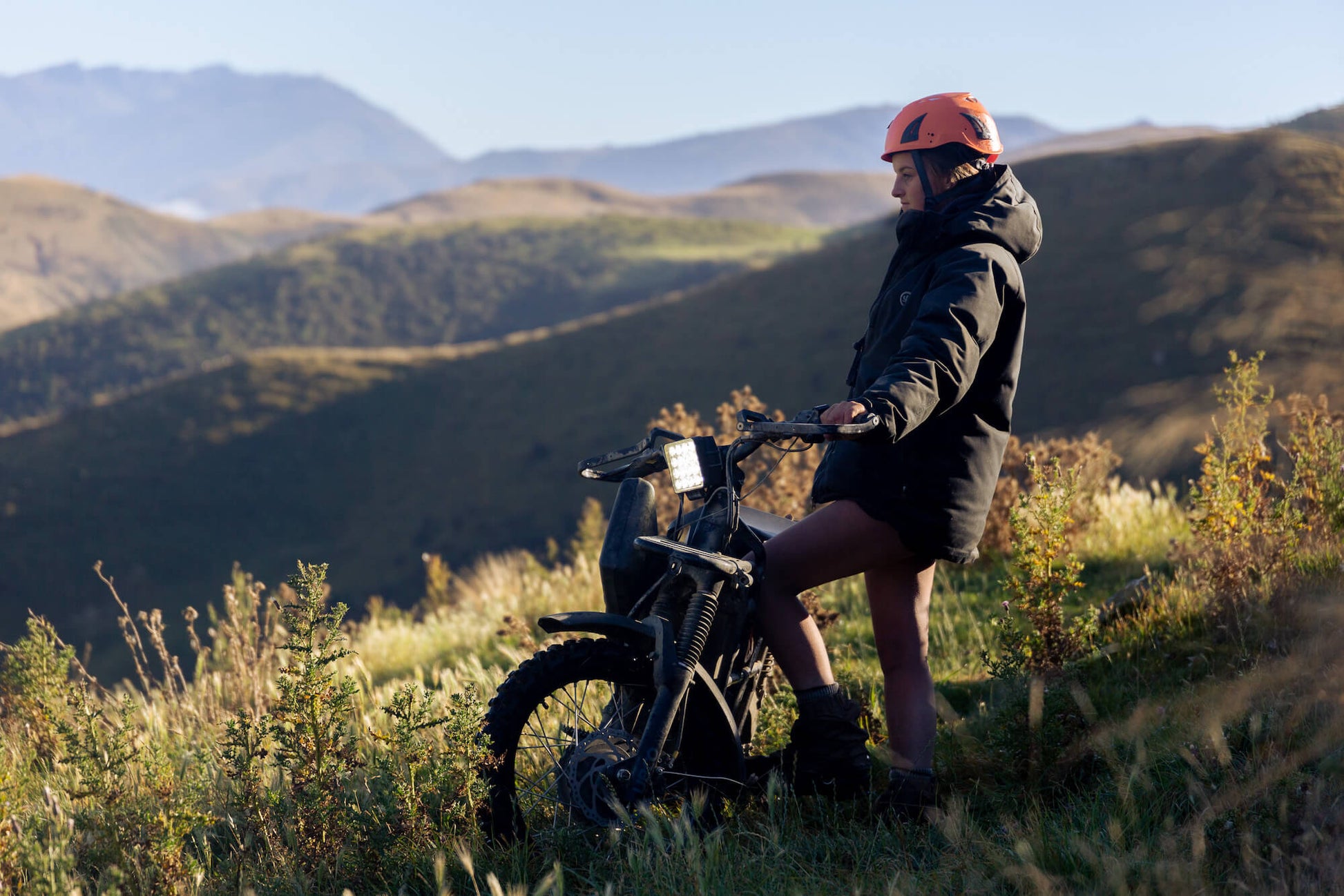 eBike UBCO Work Bike 2x2 3.1kWh on the moutain