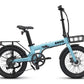 ENVO Lynx 20 Folding Electric Bike in blue