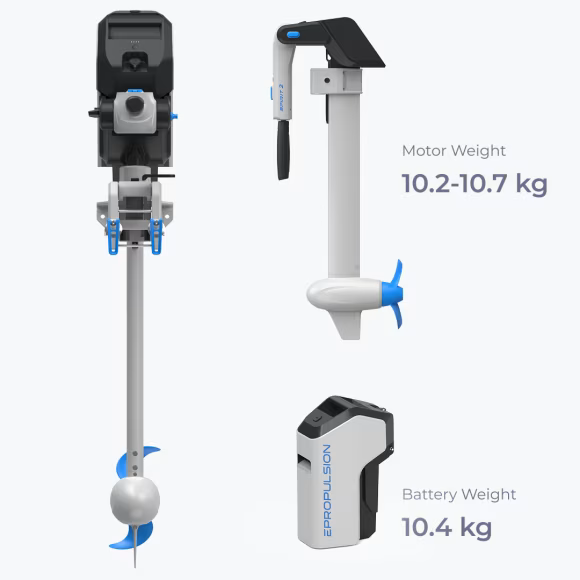 Electric Outboard Motor Epropulsion Spirit 2