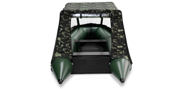 Full Tent for Bark Boat Models 290-420 Back