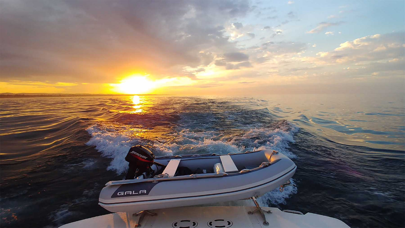 GALA Atlantis A240D on Sea