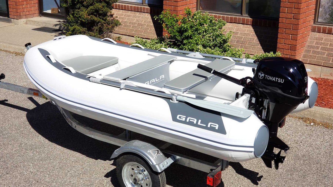 GALA Atlantis A240D on Trailer