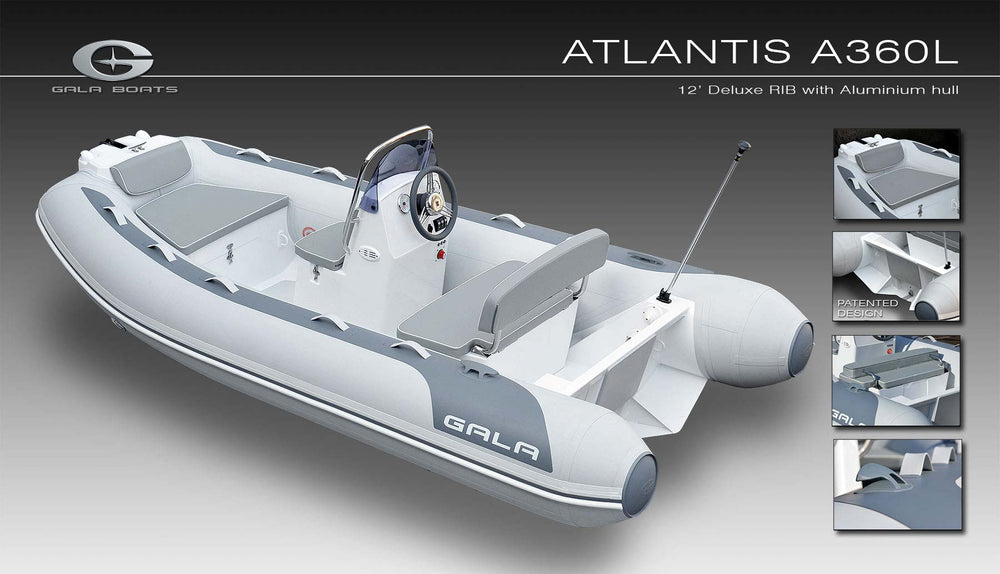 Rigid Inflatable Boat GALA Atlantis A360L