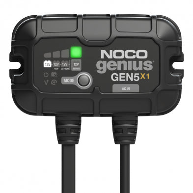 GEN5X1 Genius 12V 5A x 1 Smart On-Board Charger for Pb and Lithium
