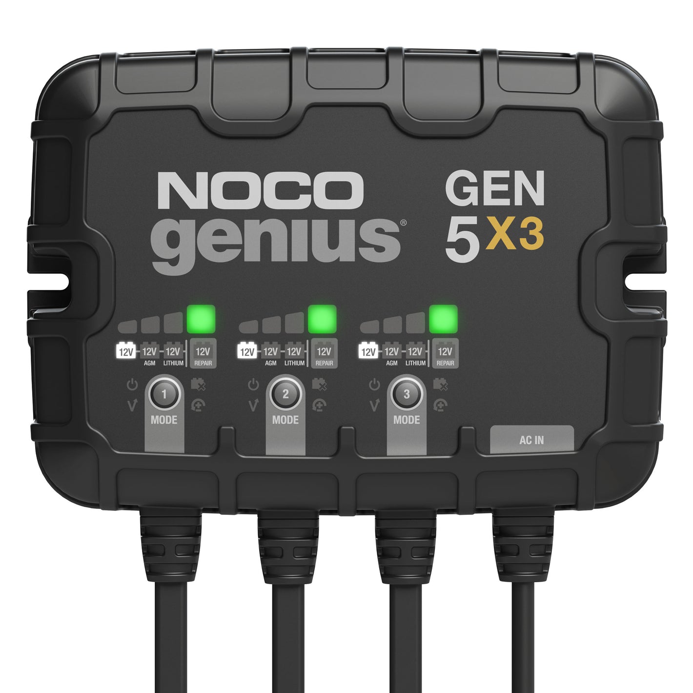 Buy GEN5X3 Genius 12V 5A x 3 Smart On-Board Charger for Pb and Lithium and other accessories in Canada and the United States.