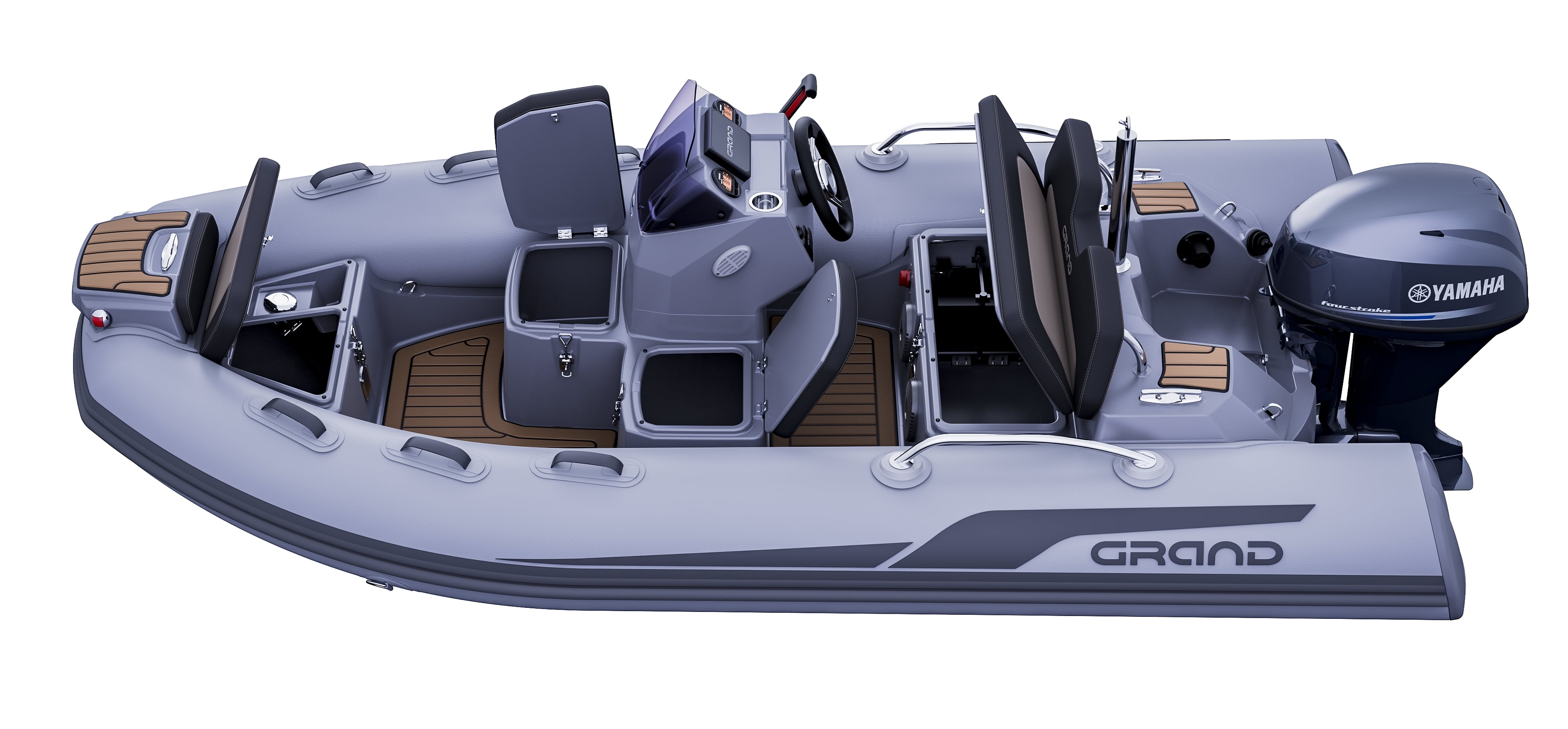 Rigid Inflatable Boat Grand Golden Line G340N | M-Oceans
