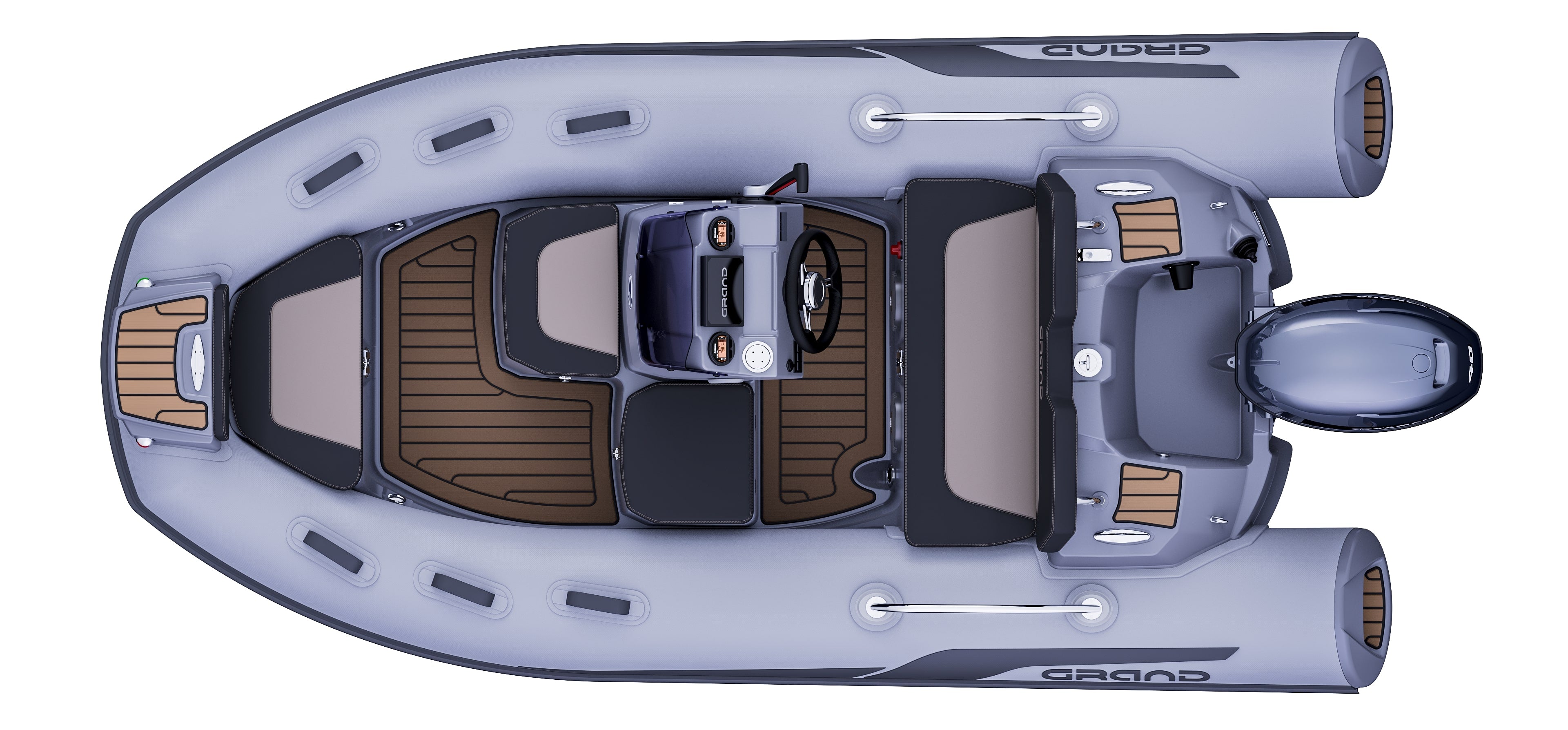 Rigid Inflatable Boat Grand Golden Line G340N | M-Oceans