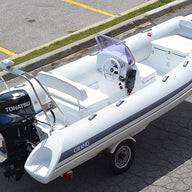 GRAND Silver Line S470 on Trailer
