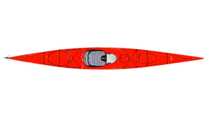 Kayak Delta 16 with Rudder Top