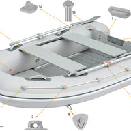 Buy Kolibri Boat KM-270DXL and other Inflatable boat accessories in Canada and the United States.