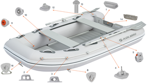 Buy Kolibri KM-3000DXL and other Inflatable boat accessories in Canada and the United States.